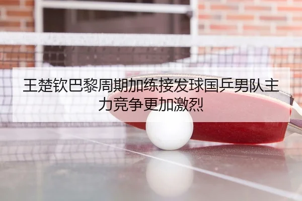 王楚钦巴黎周期加练接发球国乒男队主力竞争更加激烈